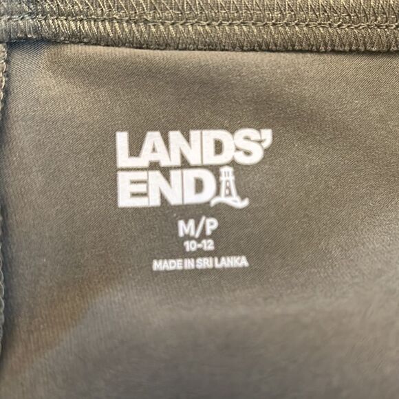 Lands End Starfish forest moss spandex leggings Size MP NIB - Picture 3 of 7